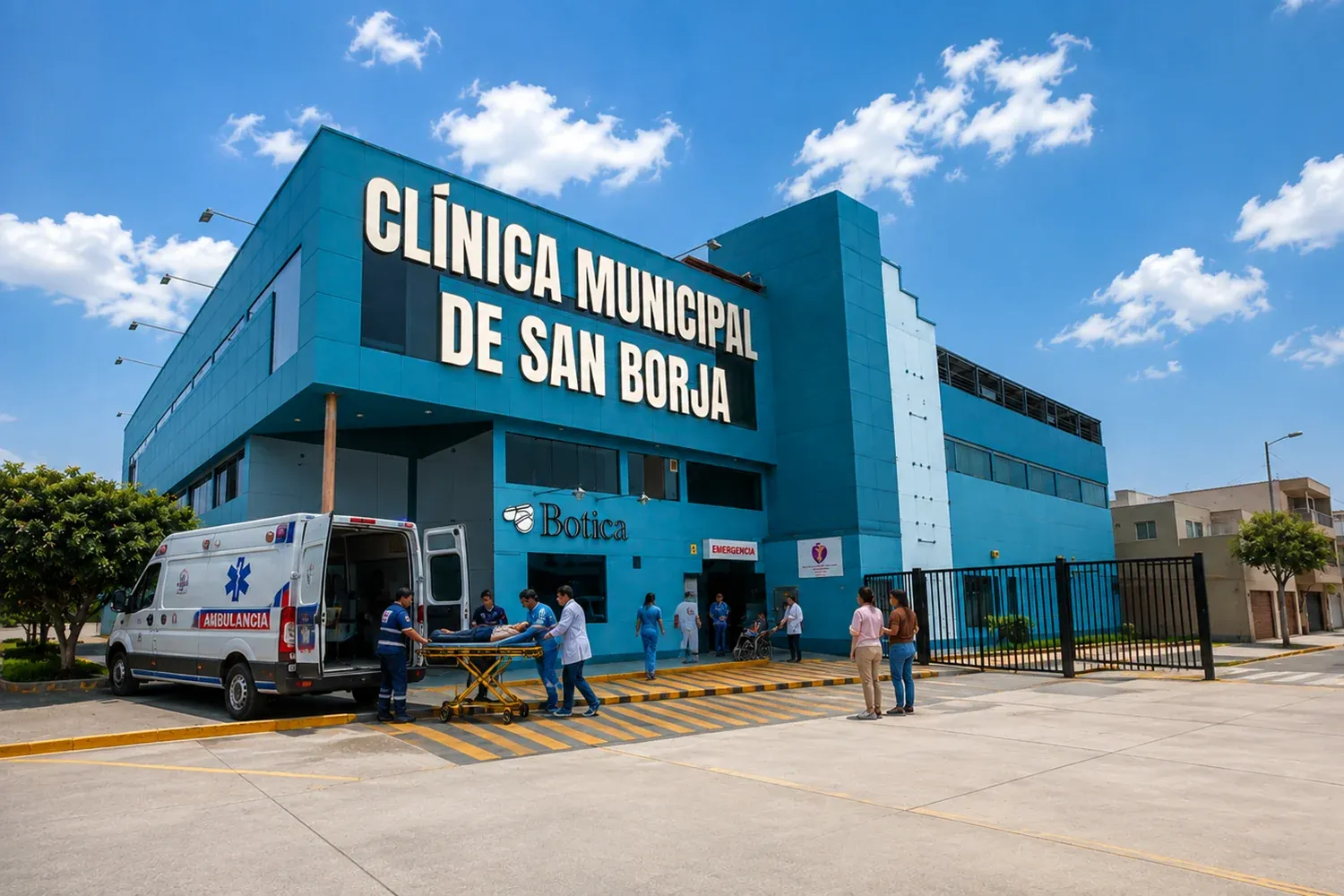Proyecto de Clínica Municipal de San Borja con atención de emergencias