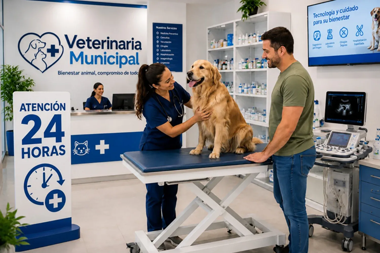 Veterinaria Municipal de San Borja con atención para mascotas las 24 horas